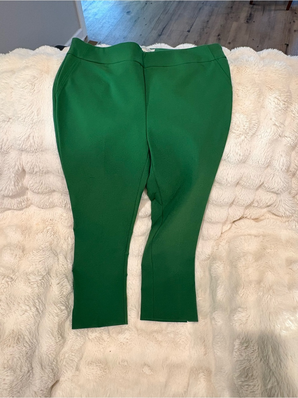 Rachel Zoe Emerald Green Ponte Pull-On Leggings